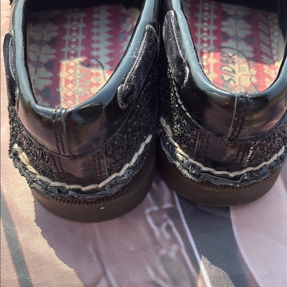 Stylish Black Glitter S Perry Top-Sider Women's Loafers - Picture 3 of 7